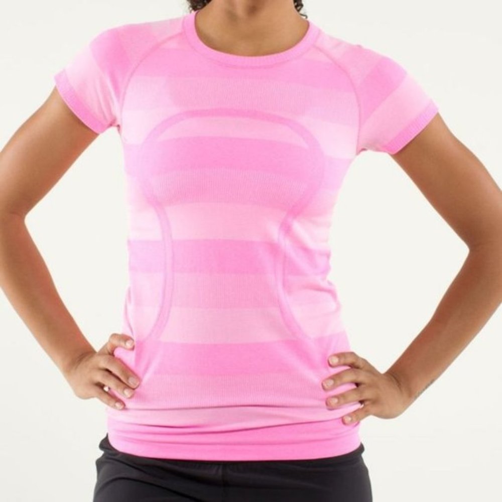 lululemon Swiftly Short Sleeve - Raspberry Glo